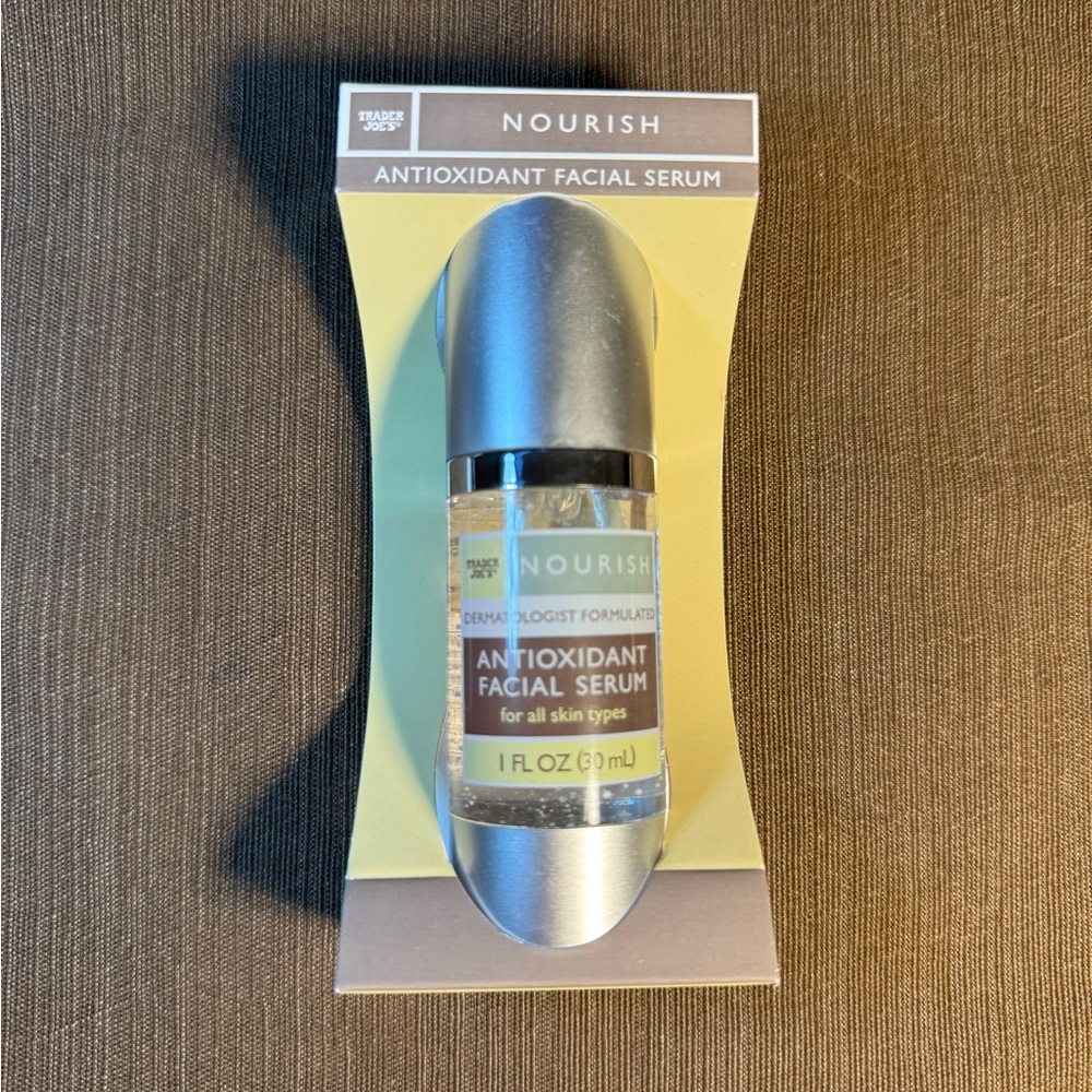 Trader Joe’s Nourish antioxidant facial serum